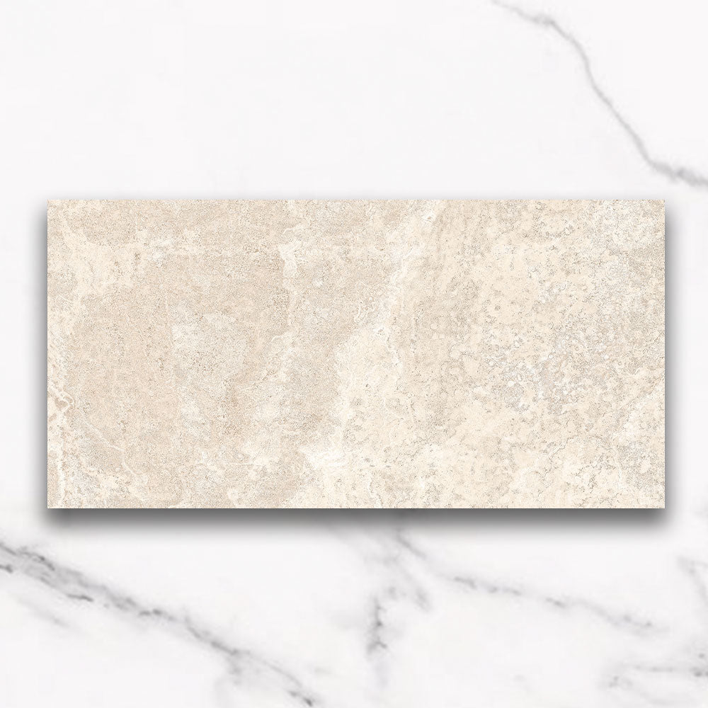 Talavera Beige Travertine CC 600x1200 Matt Porcelain Tile