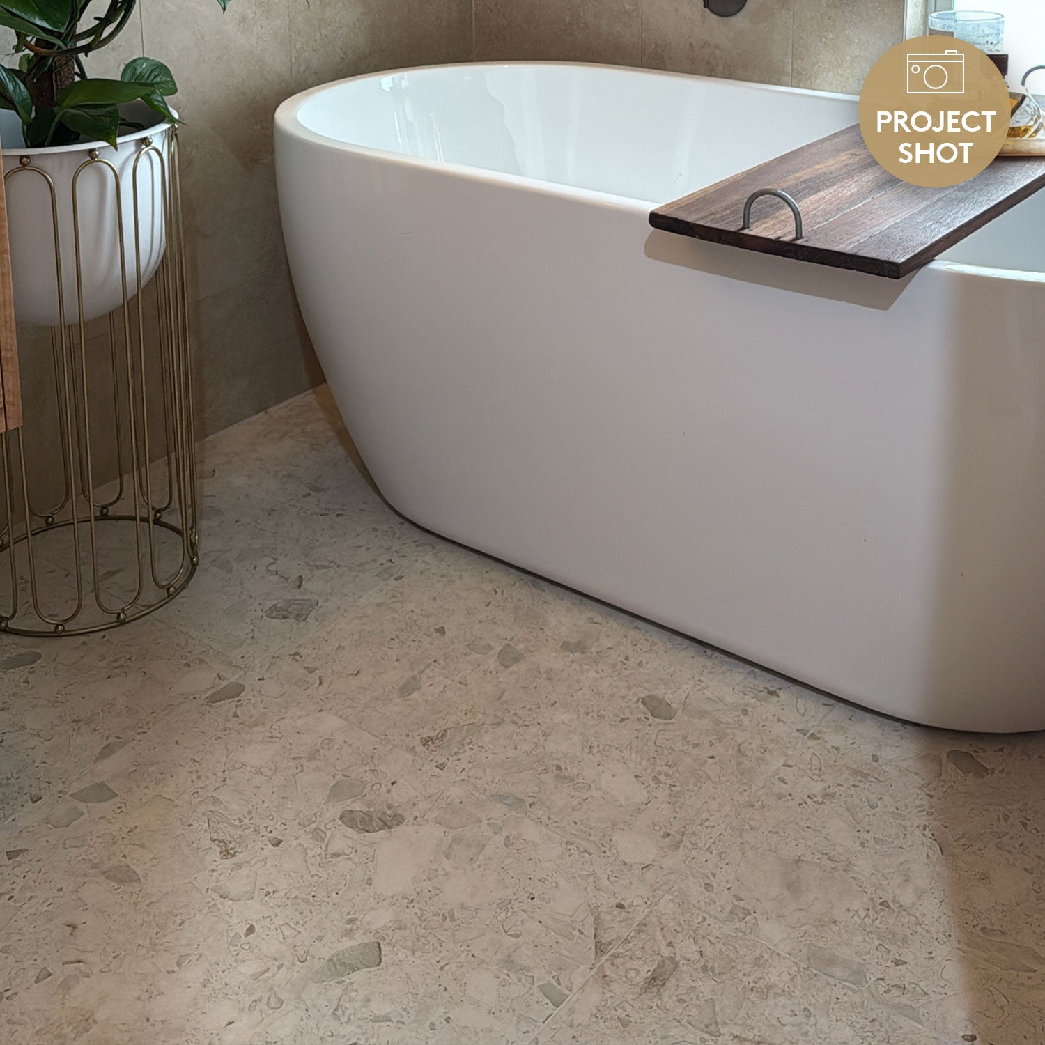 Tivoli Beige 600X600 Matt Porcelain Tile