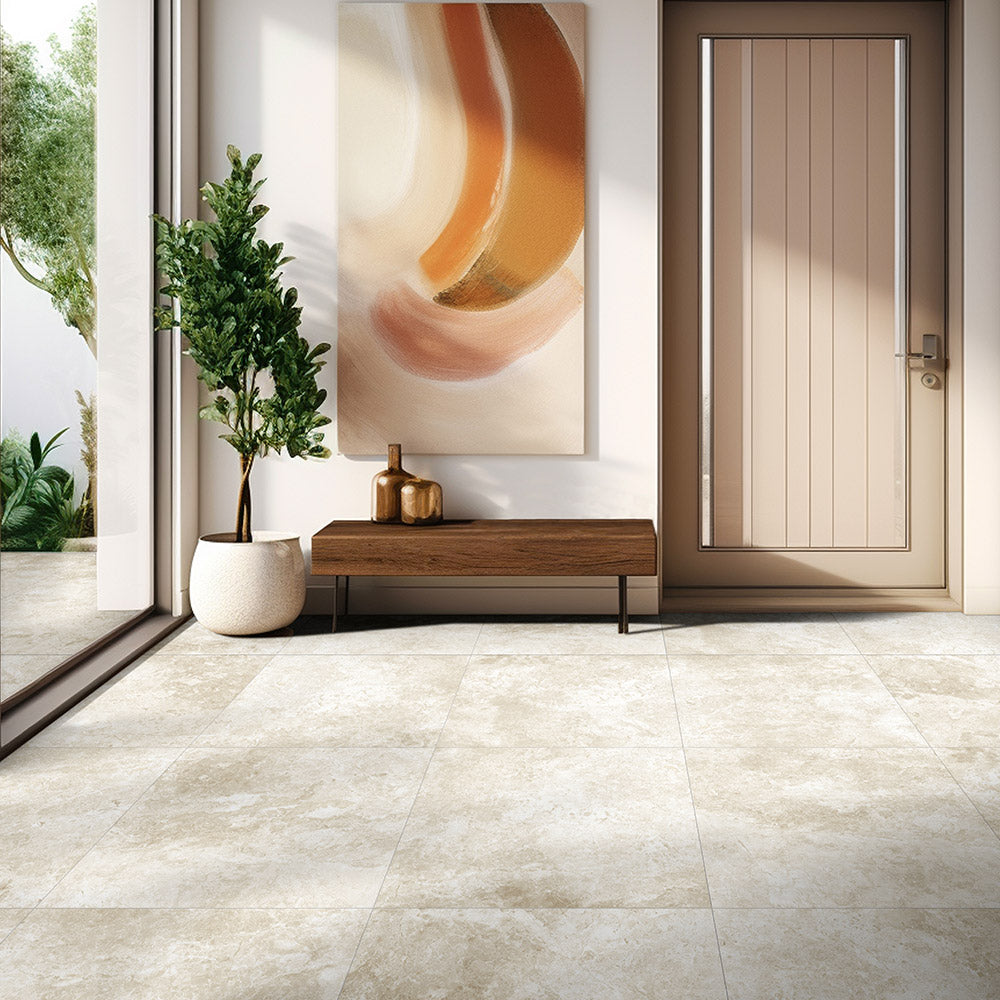 Turin Beige 300x300 Matt Porcelain Tiles