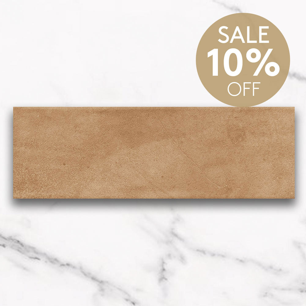 Tuscan Earth 75x230  Matt Subway Terracotta Look Porcelain Tile