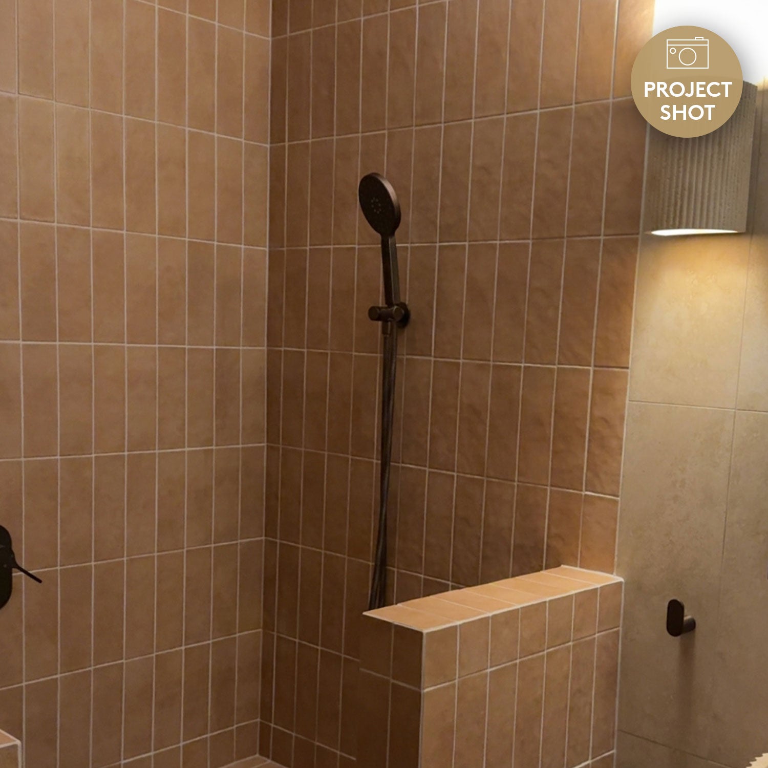 Tuscan Earth 75x230  Matt Subway Terracotta Look Porcelain Tile