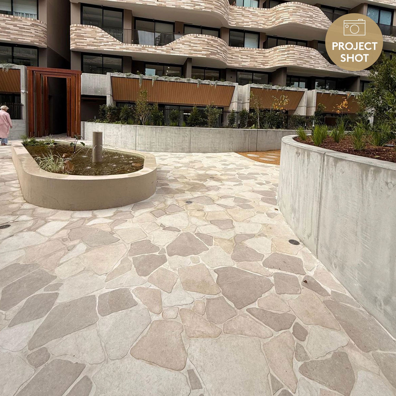 Noosa Rock Stone Look Crazy Paving Floor and Wall Cladding Tile