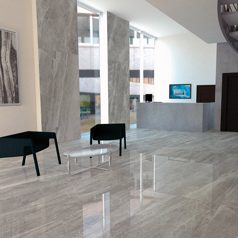 Caspian Visone 600X600 Matt Porcelain Tile