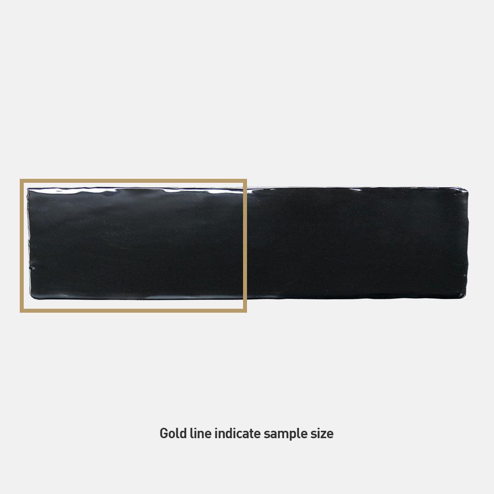 Columbus Nero 75x300 Gloss Subway Tile - Tile Lane