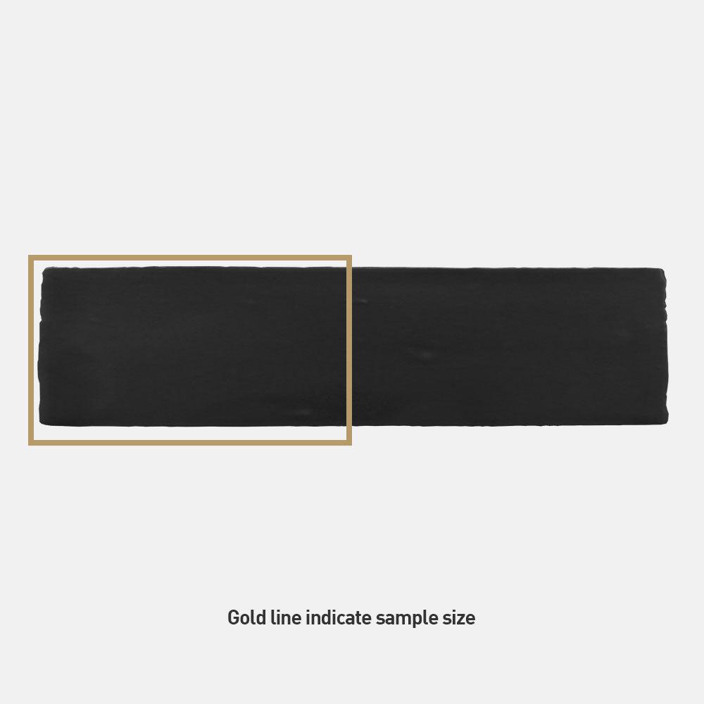 Columbus Nero 75x300 Matt Subway Tile - Tile Lane