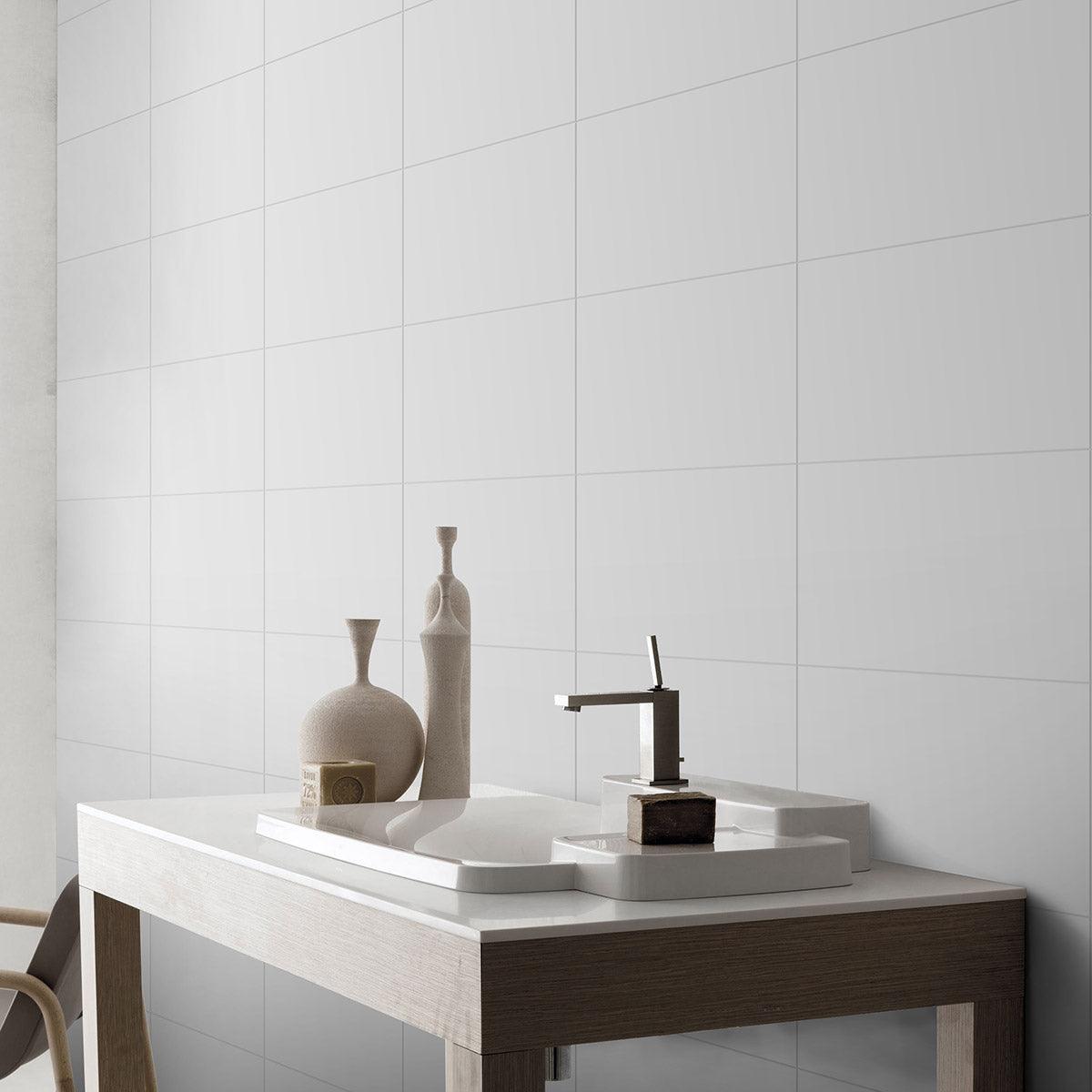 Cascade White 75x300 Gloss Subway Tile - Tile Lane