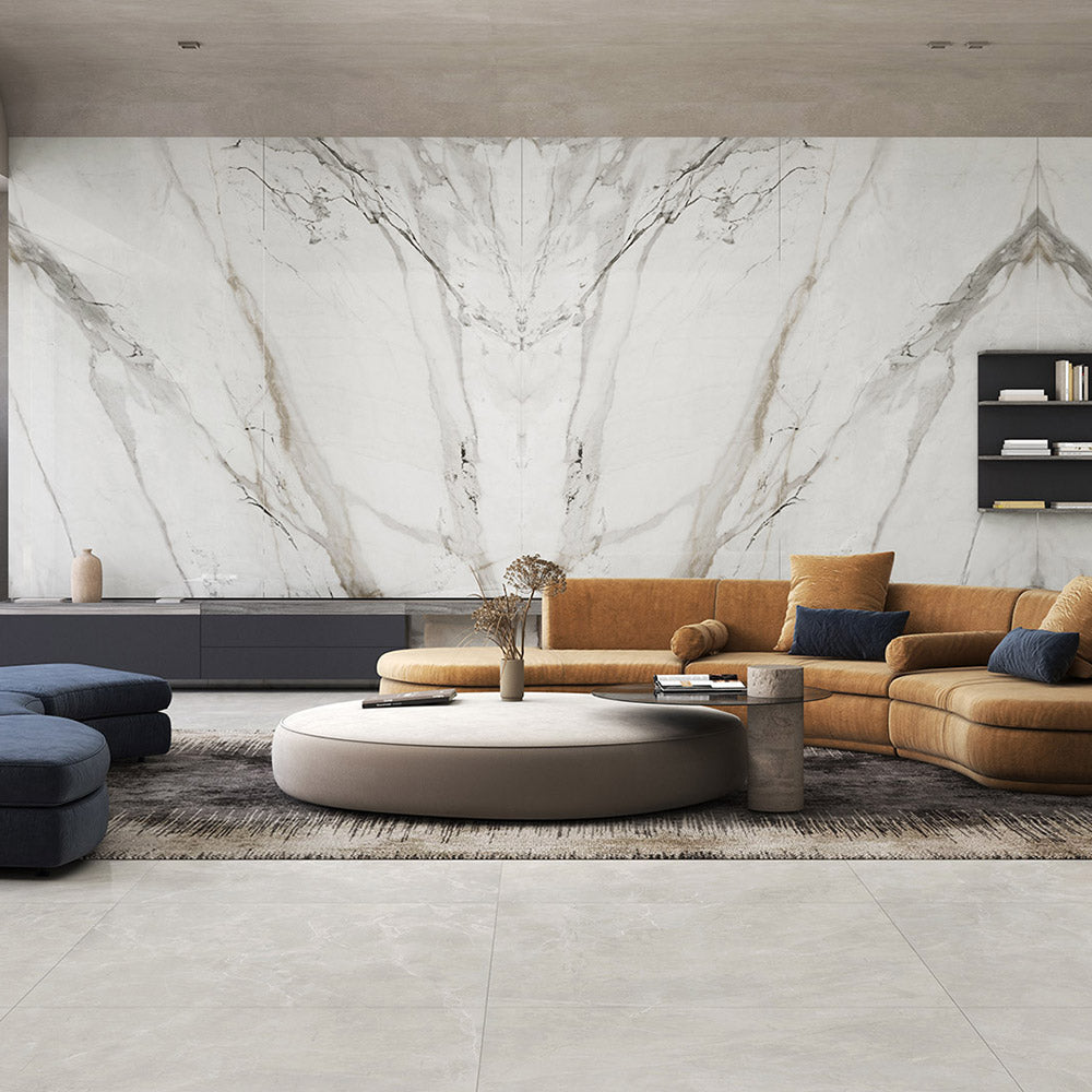 Eleonora Light Grey 600X600 Matt Porcelain Tile