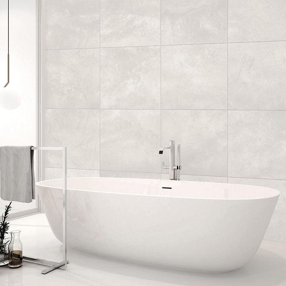 Key West White 300X300 Matt Porcelain Tile - Tile Lane