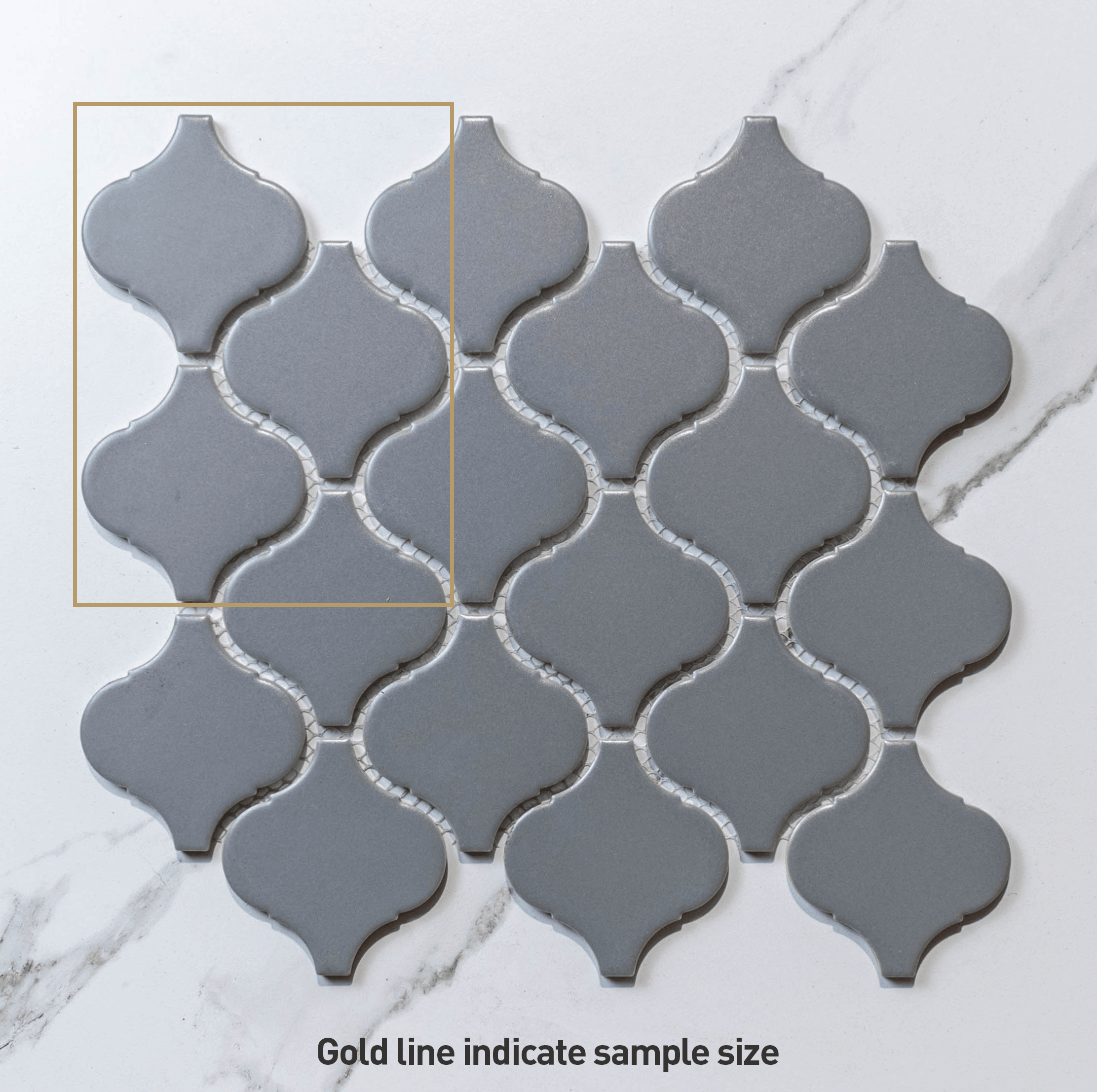 Lantern Grey 78x74 Matt Tile - Tile Lane