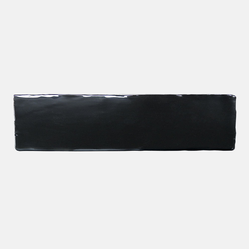 Columbus Nero 75x300 Gloss Subway Tile