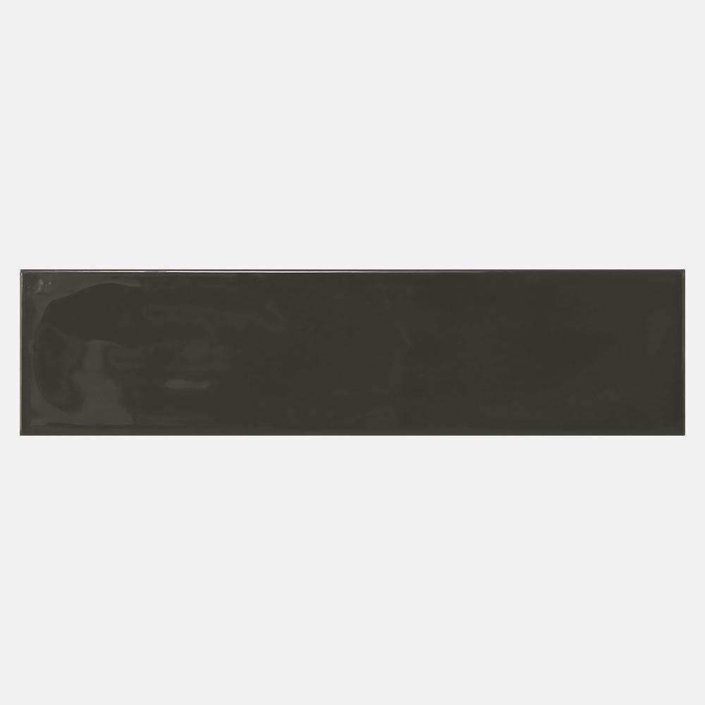 Metro Dark Grey Wave 68x280 Gloss Subway Tile - Tile Lane