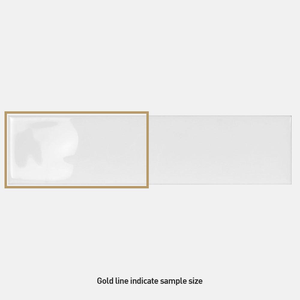 Metro White Wave 68x280 Gloss Subway Tile - Tile Lane