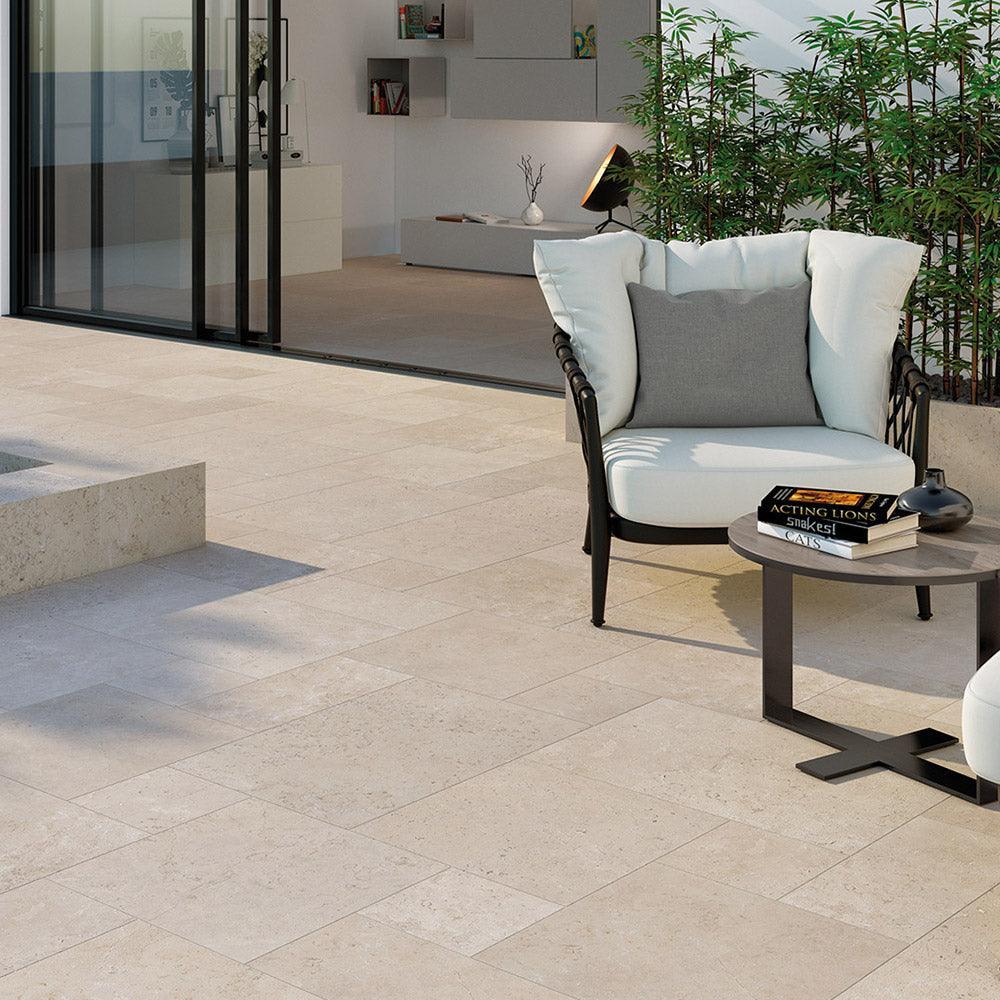 Oslo Sabbia French Pattern Porcelain Tile - Tile Lane