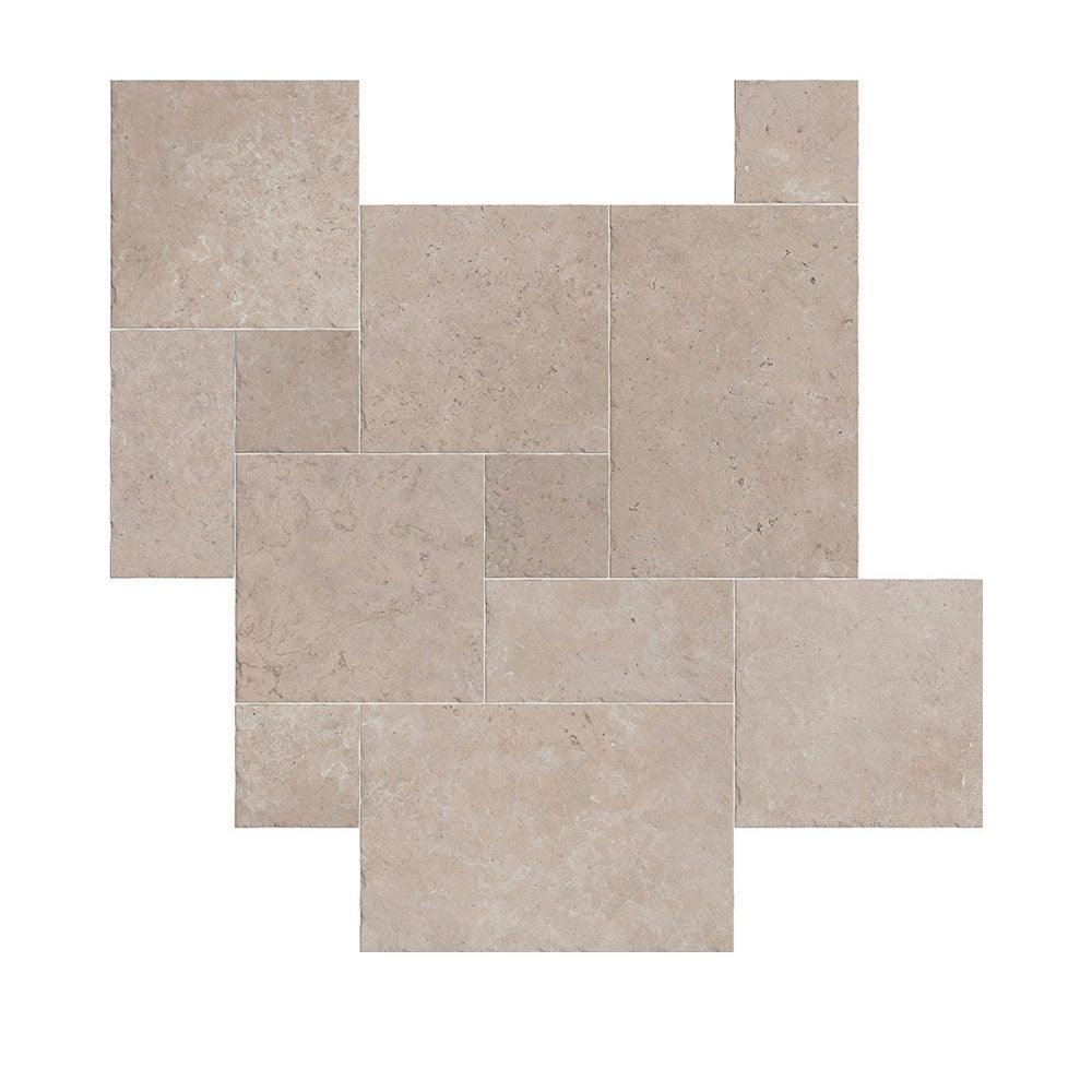 Oslo Taupe French Pattern Porcelain Tile - Tile Lane