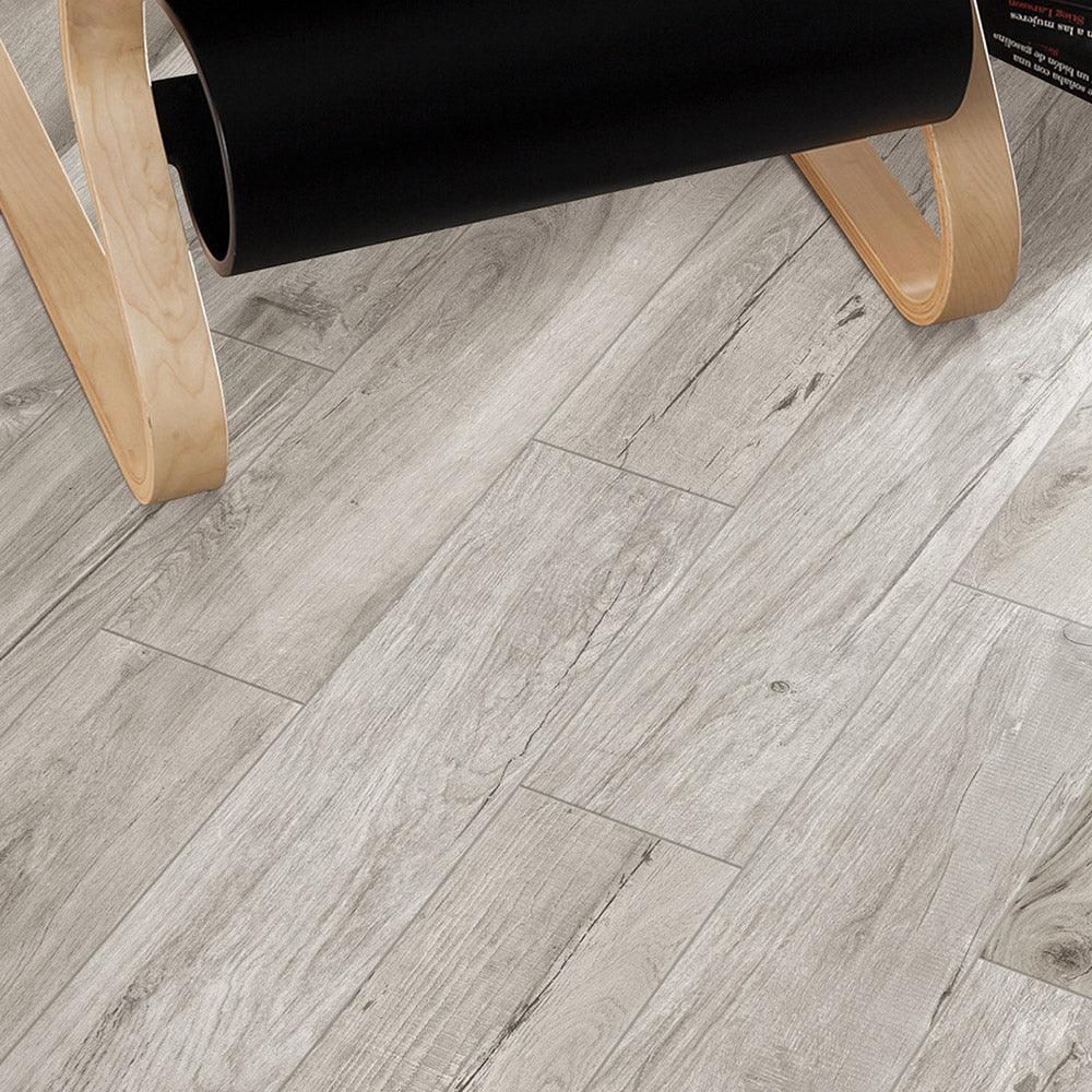 Oxford Grey 1200x200 Matt Timber Look Porcelain Tile - Tile Lane