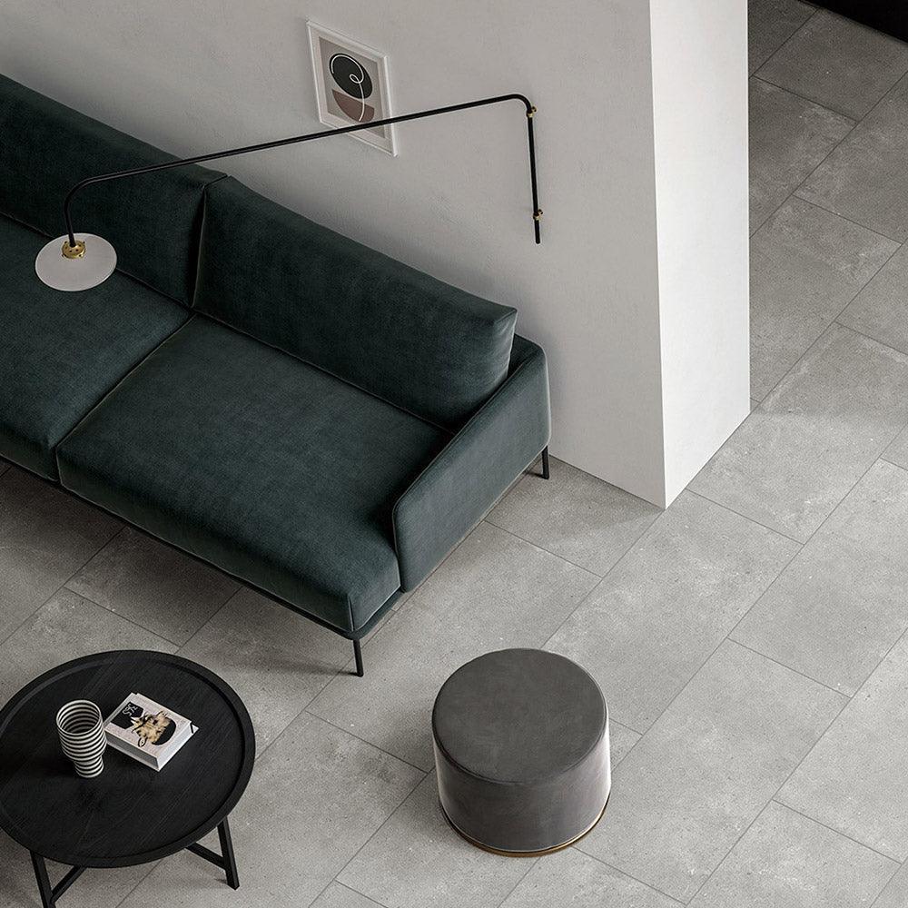 Prague Light Grey 300X300 External Porcelain Tile - Tile Lane