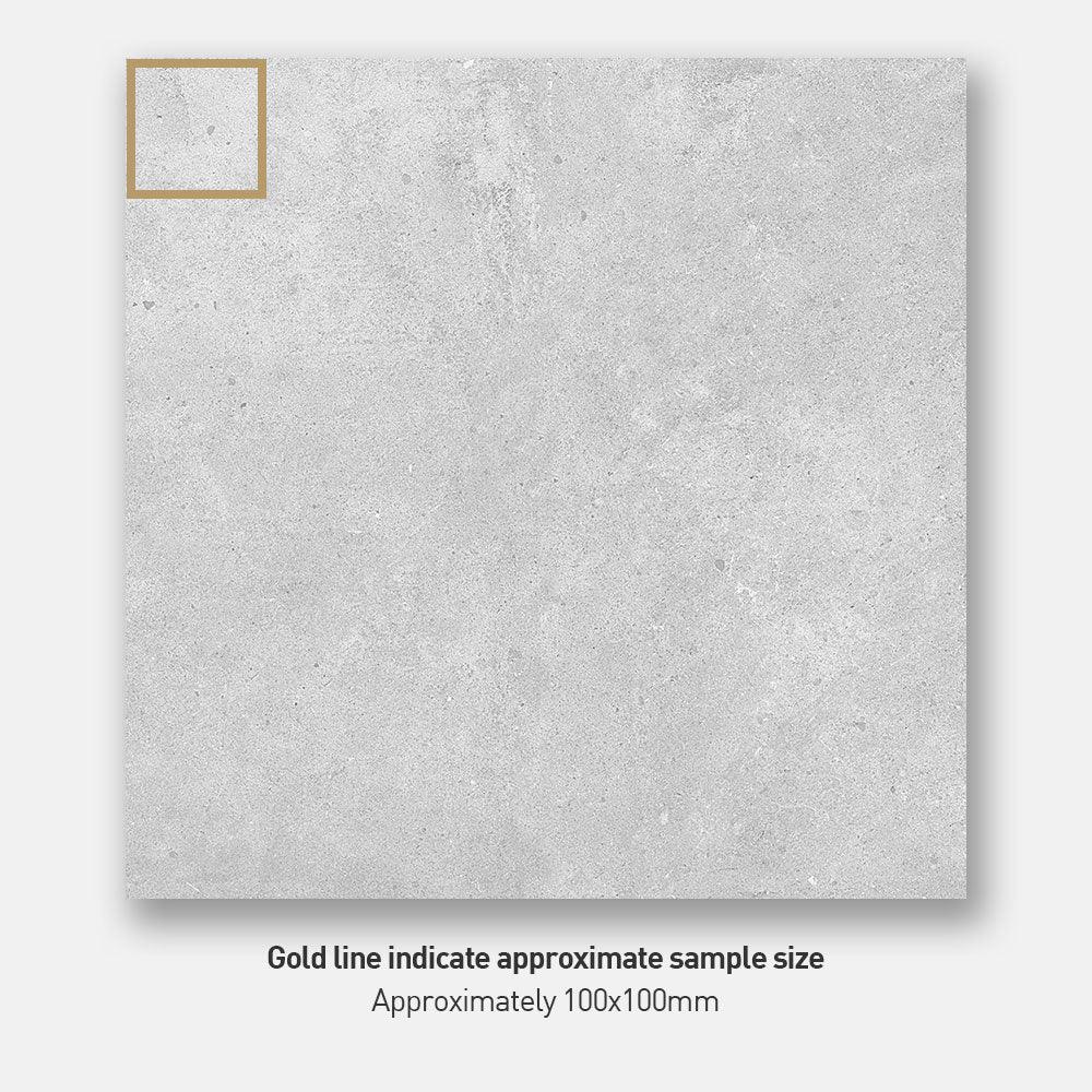 Prague Light Grey 300X300 External Porcelain Tile - Tile Lane