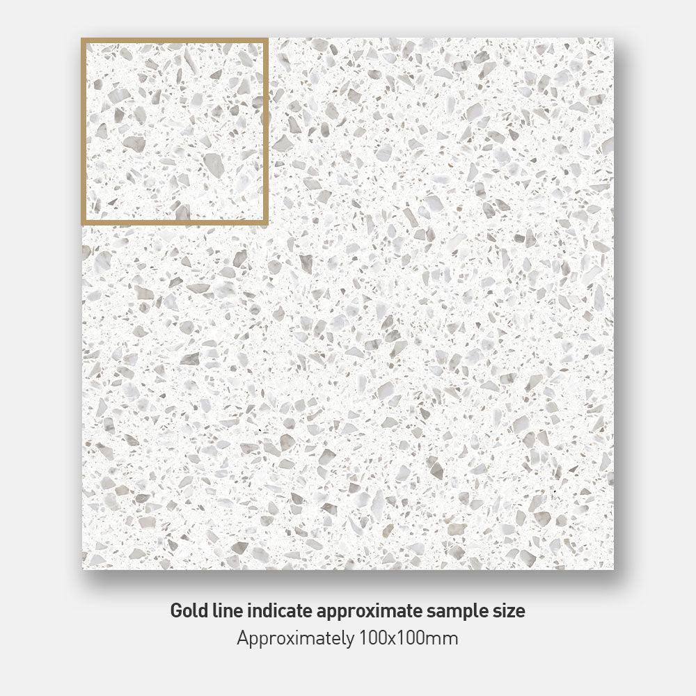 Roma Boulevard 300x300 Matt Terrazzo Porcelain Tile - Tile Lane