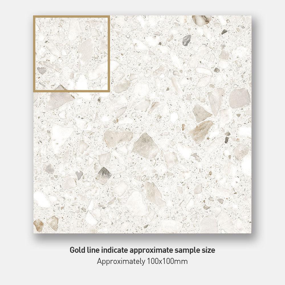 Roma Esplanade 300x300 Matt Terrazzo Porcelain Tile - Tile Lane