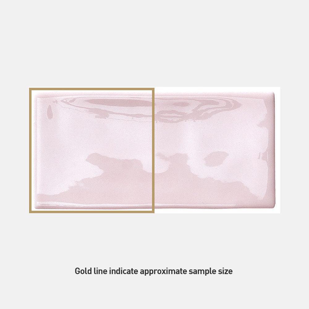 Santorini Blush Pink 76X152X9 Gloss Subway Tile - Tile Lane