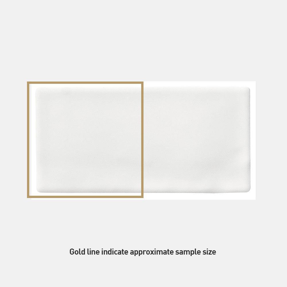 Santorini Daylight White 76X152X9 Matt Subway Tile - Tile Lane