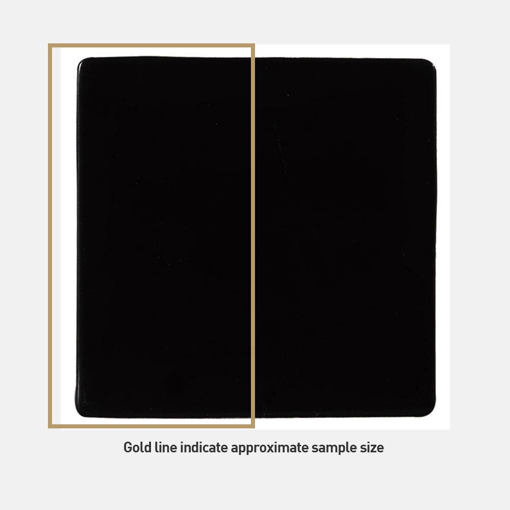 Santorini Midnight Black 100X100X9 Matt Subway Tile - Tile Lane