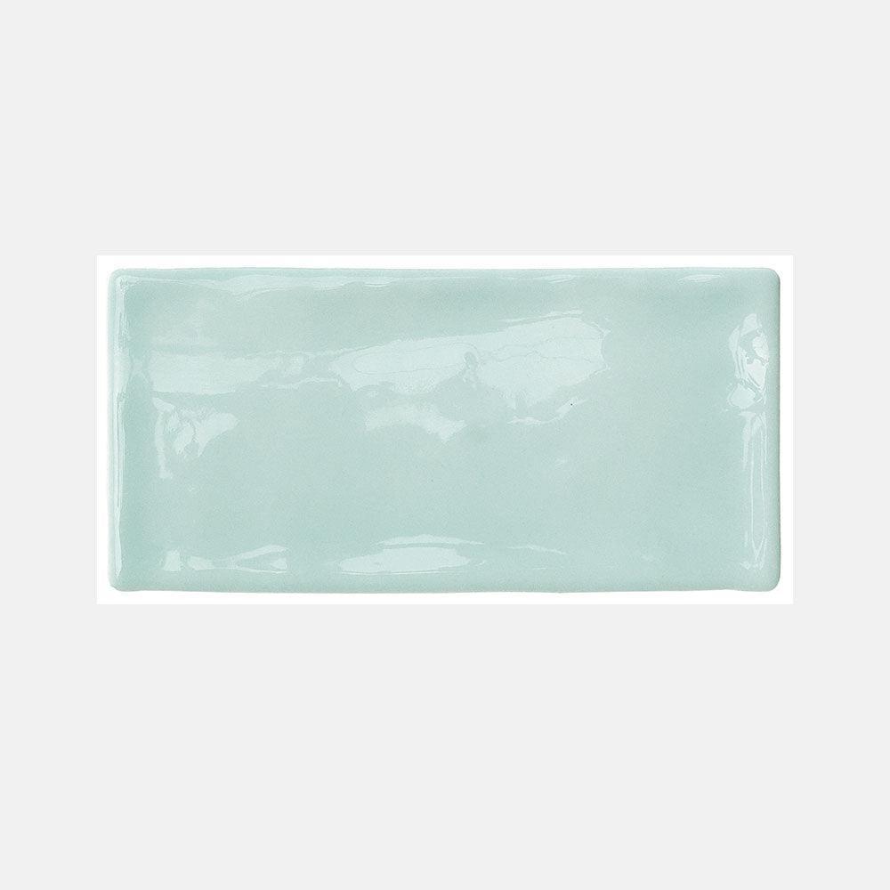 Santorini Mint 76X152X9 Gloss Subway Tile - Tile Lane