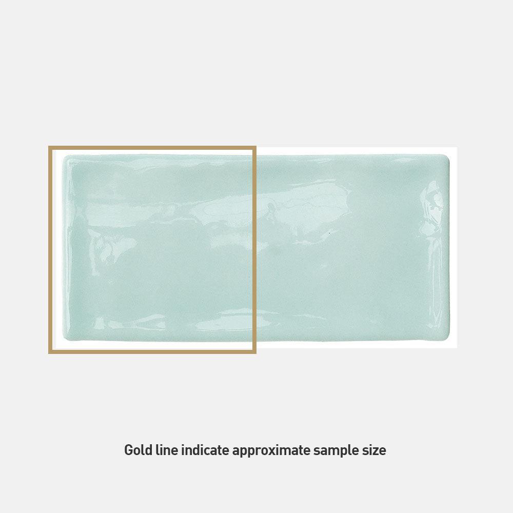 Santorini Mint 76X152X9 Gloss Subway Tile - Tile Lane