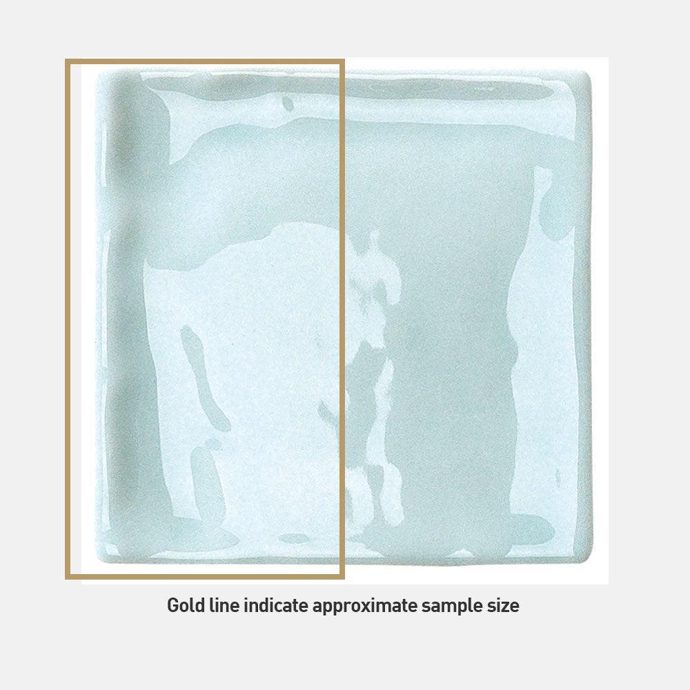 Santorini Sky Blue 100X100X9 Gloss Subway Tile - Tile Lane